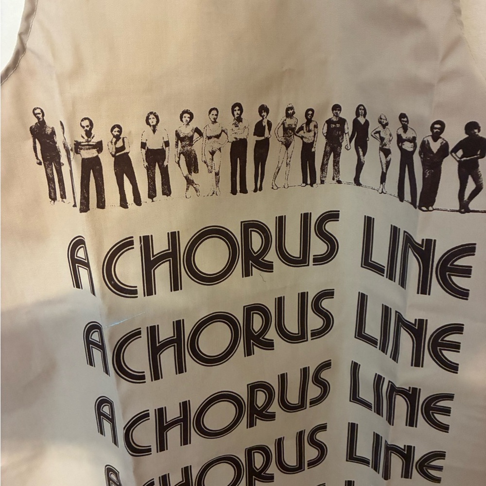 Broadway Collector's Item--A Chorus Line—Apron of the Original Cast